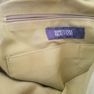 Kenneth Cole large purple tote bag